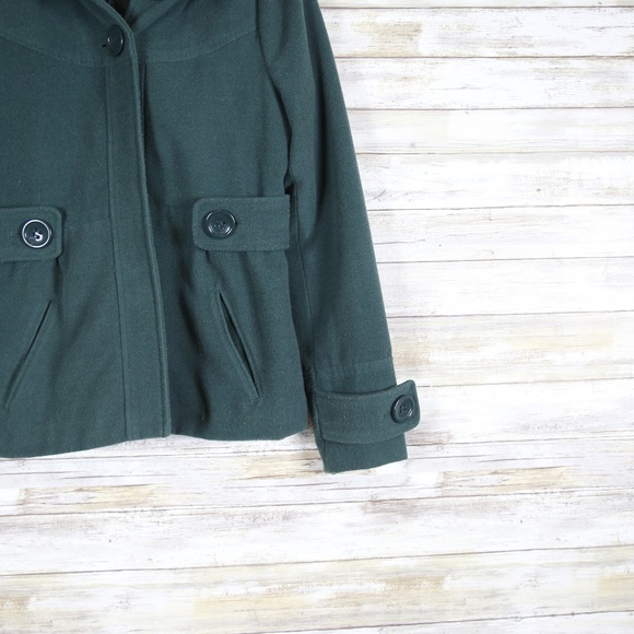 Nitrogen Luxury Green Coat sz SM - Picture 4 of 8